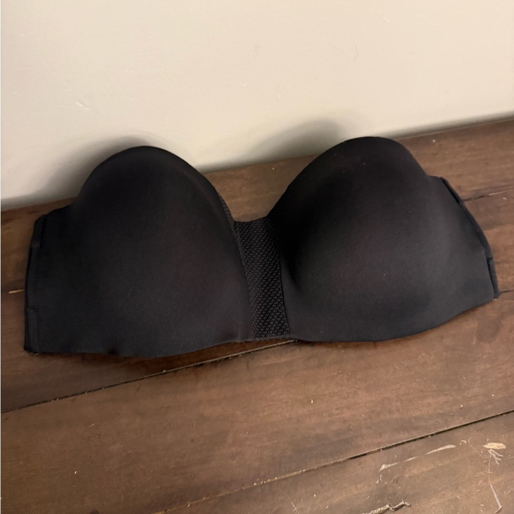 Maidenform XL Black Strapless Bra Jiggle Collection